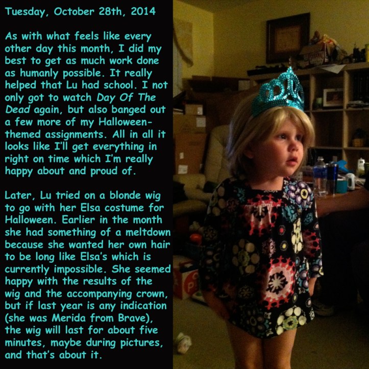 Tuesday, October 28th, 2014