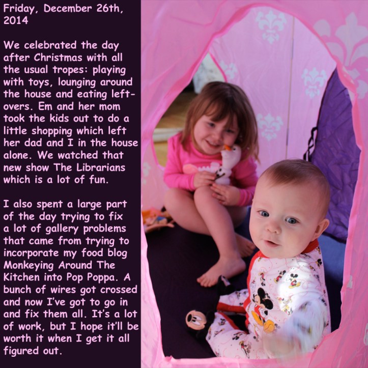 Friday, December 26th, 2014