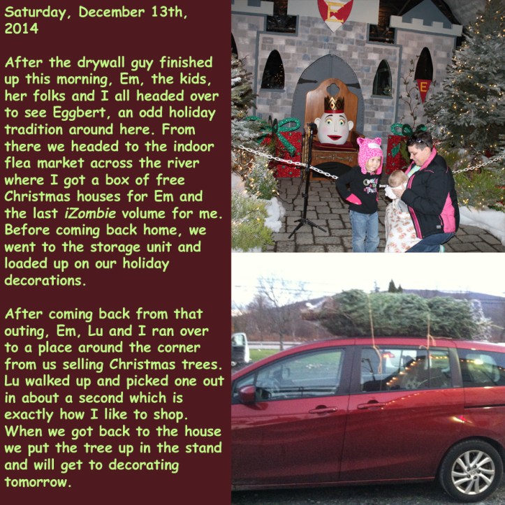 Saturday, December 13th, 2014