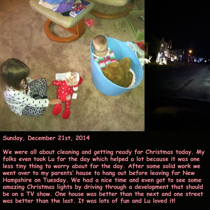 Sunday, December 21st, 2014