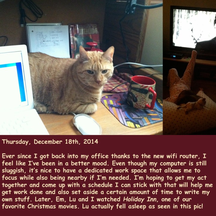 Thursday, December 18th, 2014
