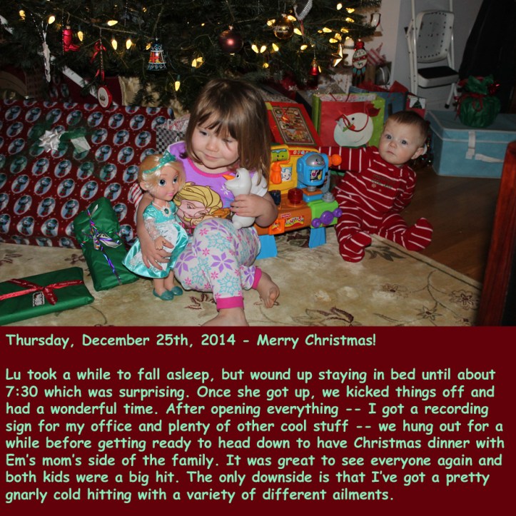 Thursday, December 25th, 2014