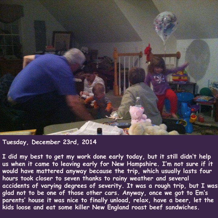 Tuesday, December 23rd, 2014