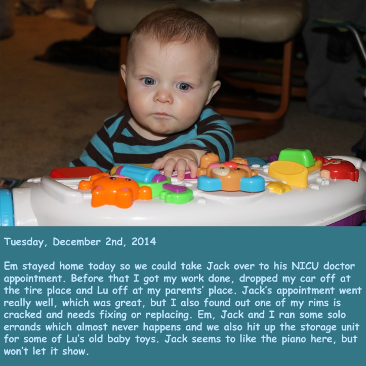 Tuesday, December 2nd, 2014