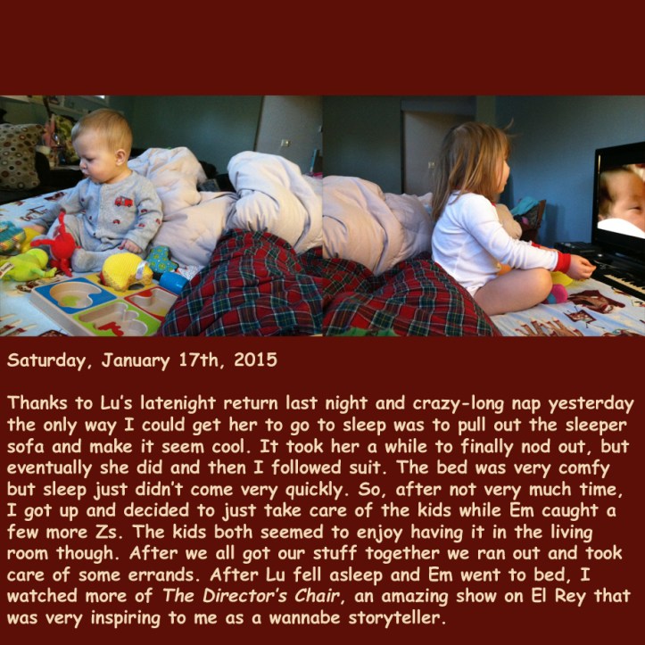 Saturday, January 17th, 2015