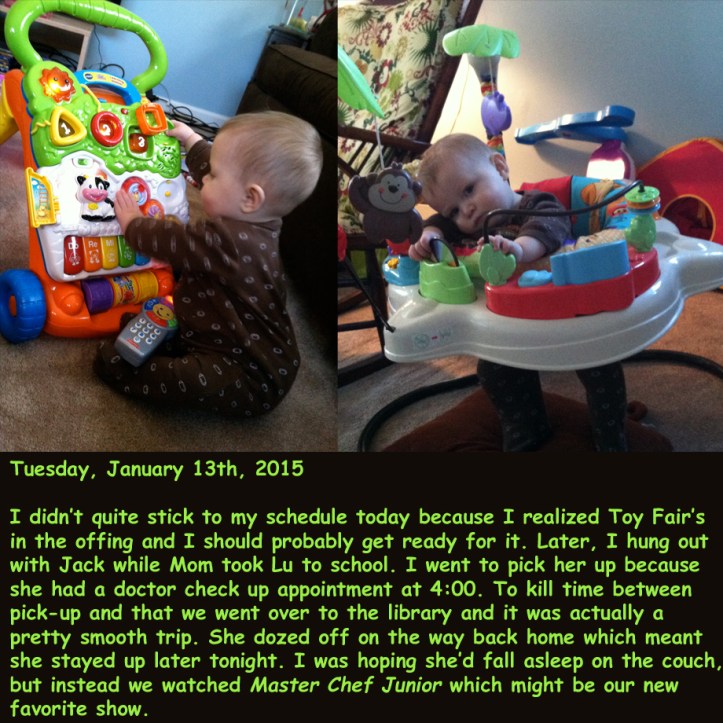 Tuesday, January 13th, 2015