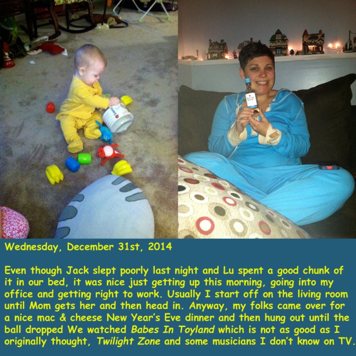 Wednesday, December 31st, 2014