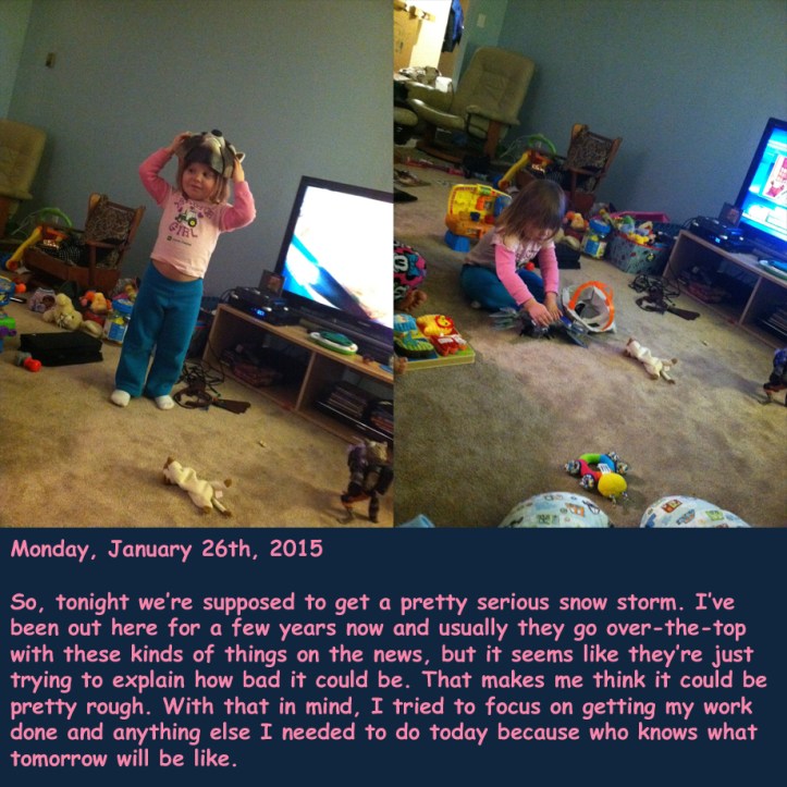 Monday, January 26th, 2015