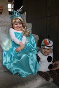 lu and jack frozen halloween